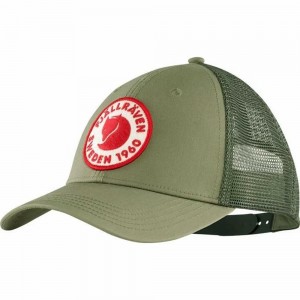 Fjallraven Kanken 1960 Logo Women Hats Green | ELPXUGT-08