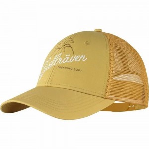 Fjallraven Kanken Abisko Men Hats Yellow | MAZBGKV-98