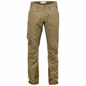 Fjallraven Kanken Abisko Men Hiking Pants Brown | CWYPFHX-62