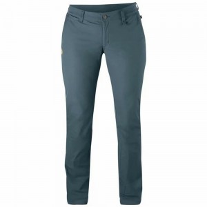 Fjallraven Kanken Abisko Women Hiking Pants Navy | XNOEPAG-80