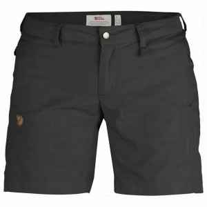 Fjallraven Kanken Abisko Women Shorts Black | TJRQIMG-38