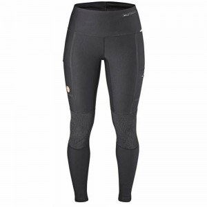 Fjallraven Kanken Abisko Women Trekking Tights Dark Grey | CPEJSHO-51