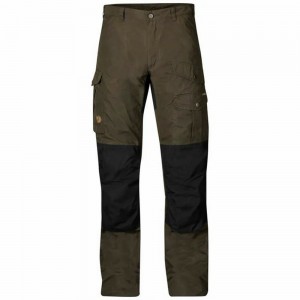 Fjallraven Kanken Barents Pro Men Hiking Pants Black Olive | ABKGIQO-61