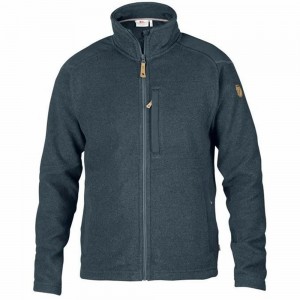 Fjallraven Kanken Buck Men Fleece Blue | RSQIHLZ-01