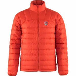 Fjallraven Kanken Expedition Men Down Jackets Red | XSTWEPJ-54