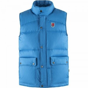 Fjallraven Kanken Expedition Men Vest Blue | YTPQJWV-04