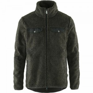 Fjallraven Kanken Greenland Men Fleece Dark Grey | COYEBHL-40