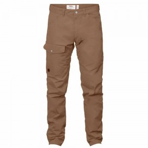 Fjallraven Kanken Greenland Men Outdoor Pants Brown | HUSIXPM-15