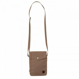 Fjallraven Kanken Greenland Pocket Men Backpack Brown | DTWQBNS-02