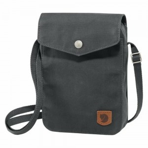 Fjallraven Kanken Greenland Pocket Women Backpack Grey | WZLMHFO-35