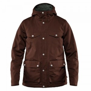 Fjallraven Kanken Greenland Women Winter Jacket Brown | JCSLMOY-46