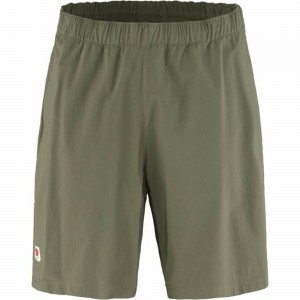 Fjallraven Kanken High Coast Men Shorts Green | QRHAKDM-05