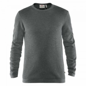 Fjallraven Kanken High Coast Men Sweater Grey | CIJAVBN-61