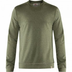 Fjallraven Kanken High Coast Men Sweater Green | NCOXKZB-25