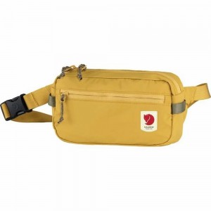 Fjallraven Kanken High Coast Men Waist Bag Yellow | GMOPEAR-68