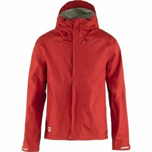 Fjallraven Kanken High Coast Men Wind Jacket Red | JYTGIPW-48