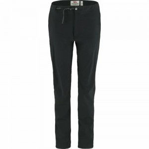 Fjallraven Kanken High Coast Women Outdoor Pants Black | QAFZPED-04