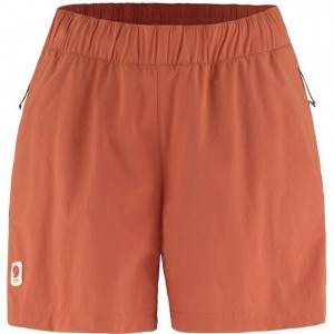 Fjallraven Kanken High Coast Women Shorts Red | IEVSGOM-36