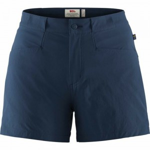 Fjallraven Kanken High Coast Women Shorts Navy | TOVHSQM-16