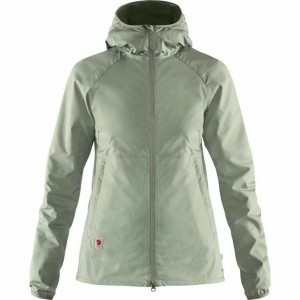 Fjallraven Kanken High Coast Women Trekking Jacket Green | GCAPBES-36