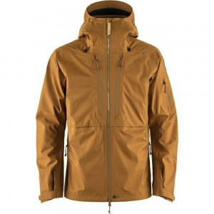 Fjallraven Kanken Keb Eco Men Shell Jackets Brown | NBMKIOL-37