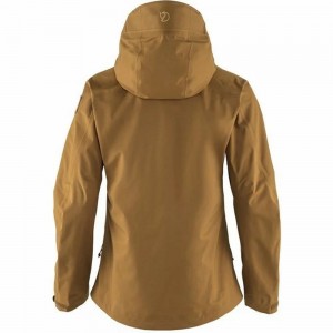 Fjallraven Kanken Keb Eco Women Shell Jackets Brown | KLORESV-43