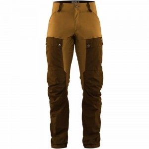 Fjallraven Kanken Keb Men Hiking Pants Brown | HJXMWZY-92