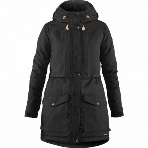 Fjallraven Kanken Singi Women Parka Black | ITENDXY-79