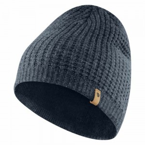 Fjallraven Kanken Structure Men Beanie Navy | QYHZTJM-41