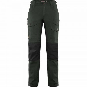 Fjallraven Kanken Vidda Pro Women Hiking Pants Grey Black | JFYIZVN-89