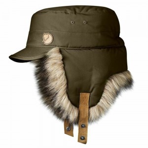 Fjallraven Kanken Woodsman Men Beanie Dark Olive | QAWEXZS-89