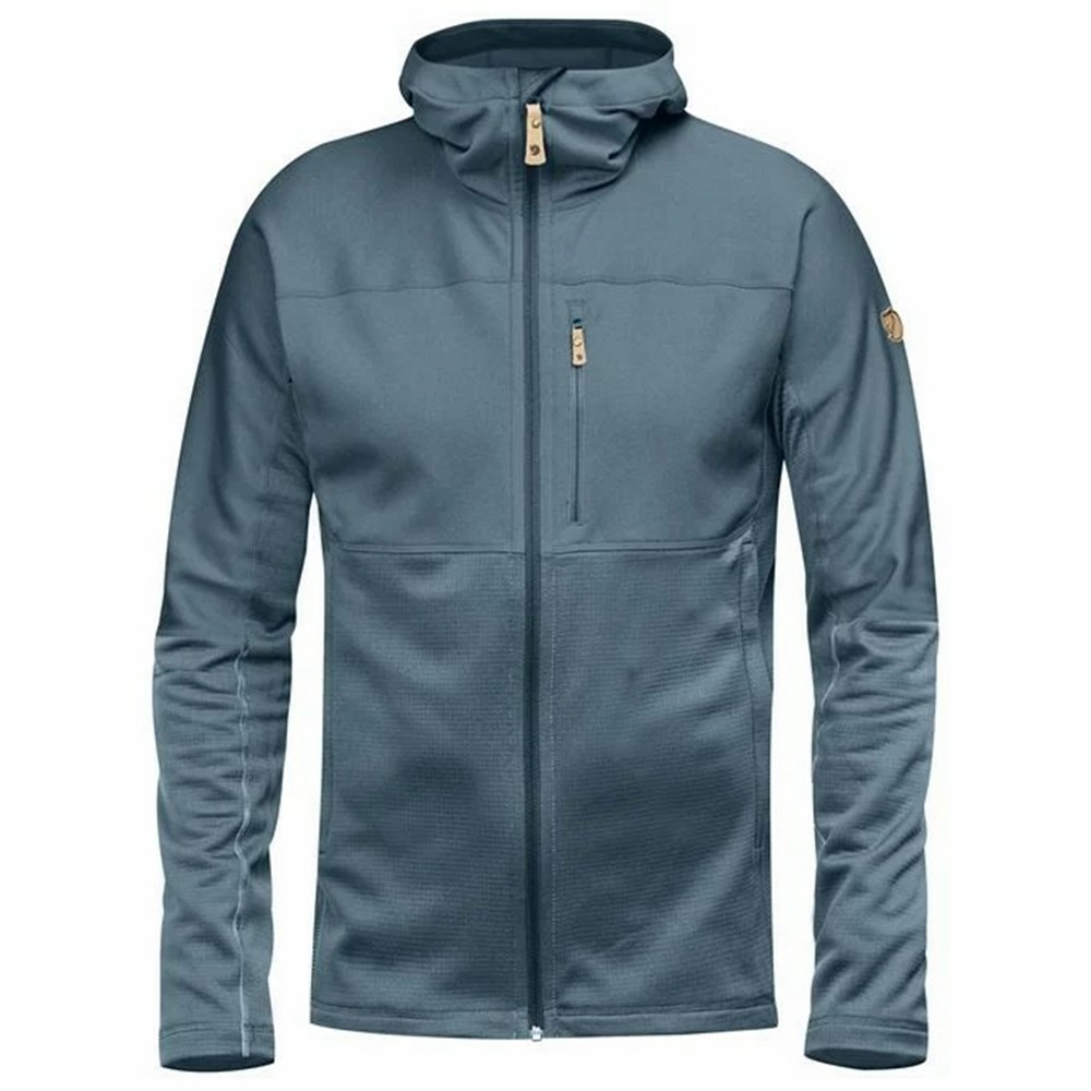 Fjallraven Kanken Abisko Men Fleece Blue | CAVRWGI-46