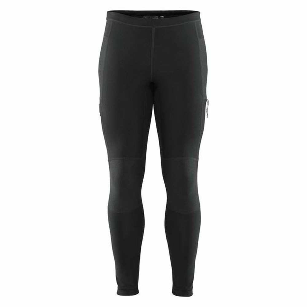 Fjallraven Kanken Abisko Men Trekking Tights Black | LNZQXYK-56