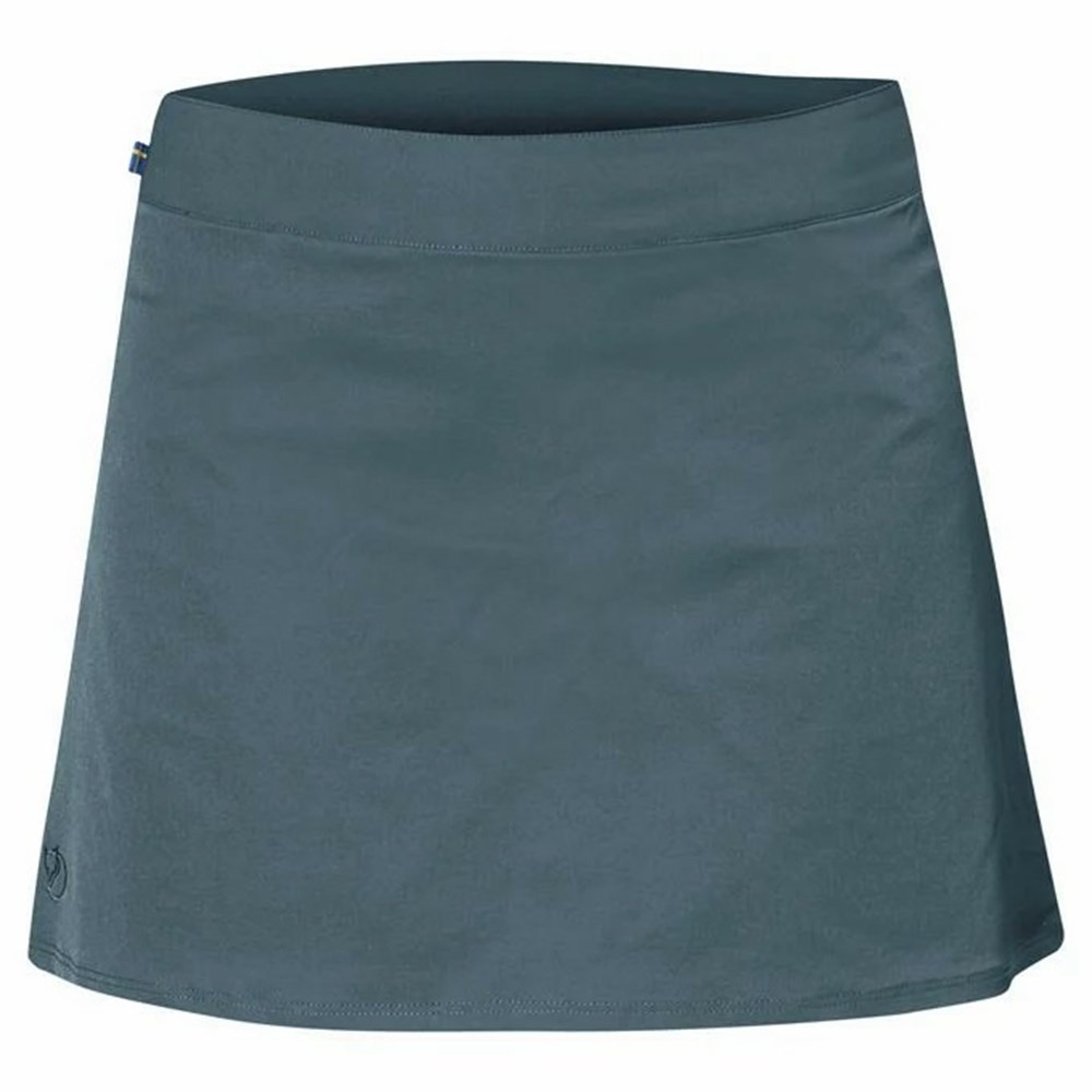 Fjallraven Kanken Abisko Women Shorts Navy | VDENACO-50