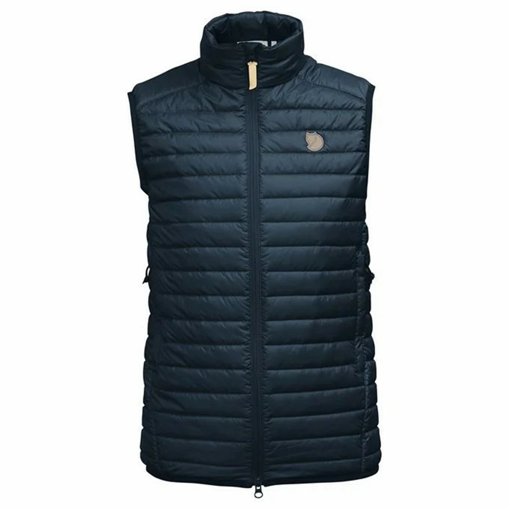 Fjallraven Kanken Abisko Women Vest Navy | QAINDPB-19