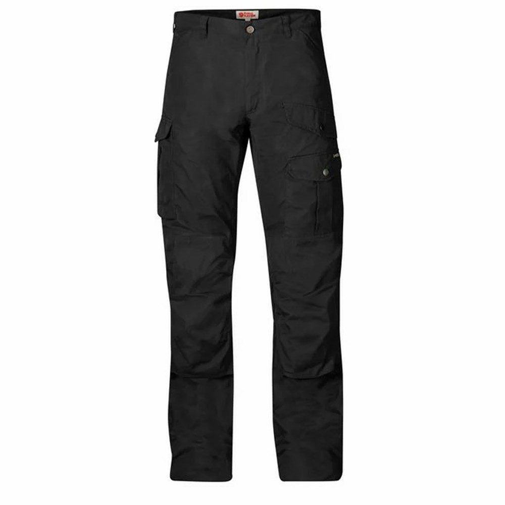 Fjallraven Kanken Barents Pro Men Hiking Pants Black | PTZSRVK-21