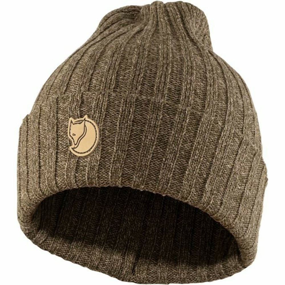 Fjallraven Kanken Byron Women Beanie Dark Olive | VOLPFSU-94