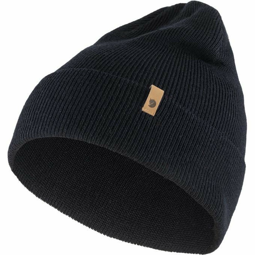 Fjallraven Kanken Classic Men Beanie Dark Navy | TBXRWGZ-84