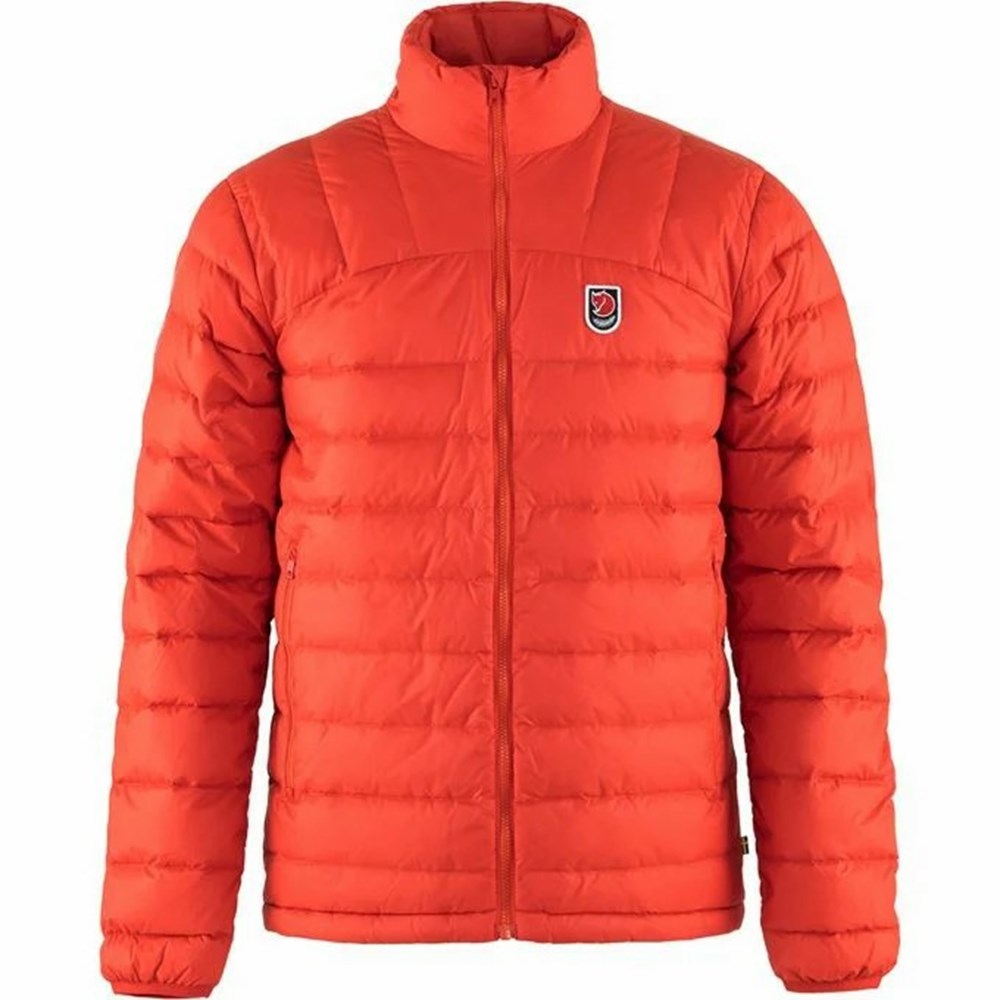 Fjallraven Kanken Expedition Men Down Jackets Red | XSTWEPJ-54