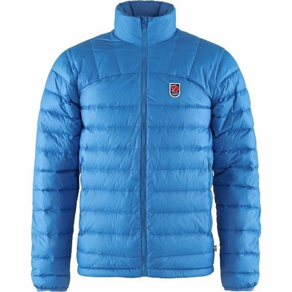 Fjallraven Kanken Expedition Men Down Jackets Blue | ZTRYMEV-19