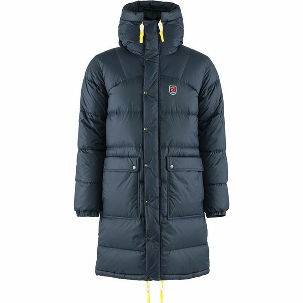 Fjallraven Kanken Expedition Men Parka Navy | NRGKFBH-09