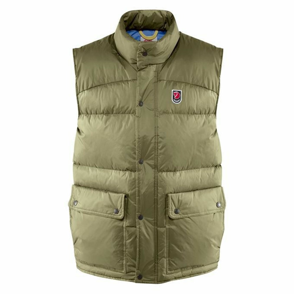 Fjallraven Kanken Expedition Men Vest Green | NULBWPG-69