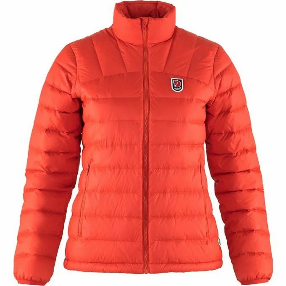 Fjallraven Kanken Expedition Women Down Jackets Red | BFDZGXC-42