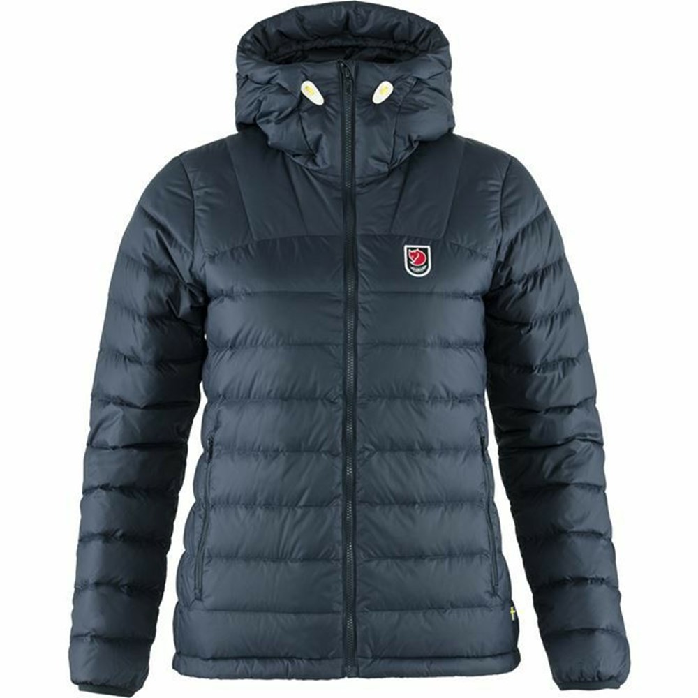 Fjallraven Kanken Expedition Women Down Jackets Navy | XWHRIDP-64