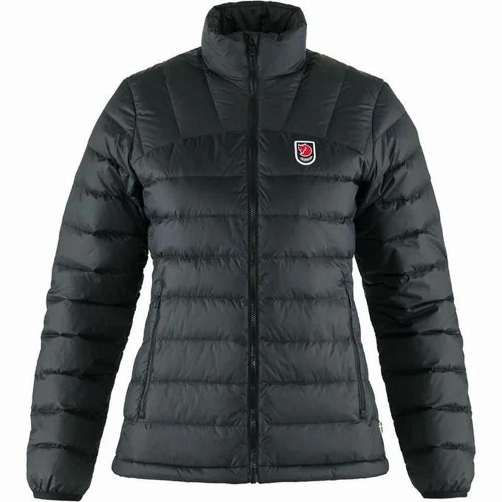 Fjallraven Kanken Expedition Women Down Jackets Black | NYPULRF-68