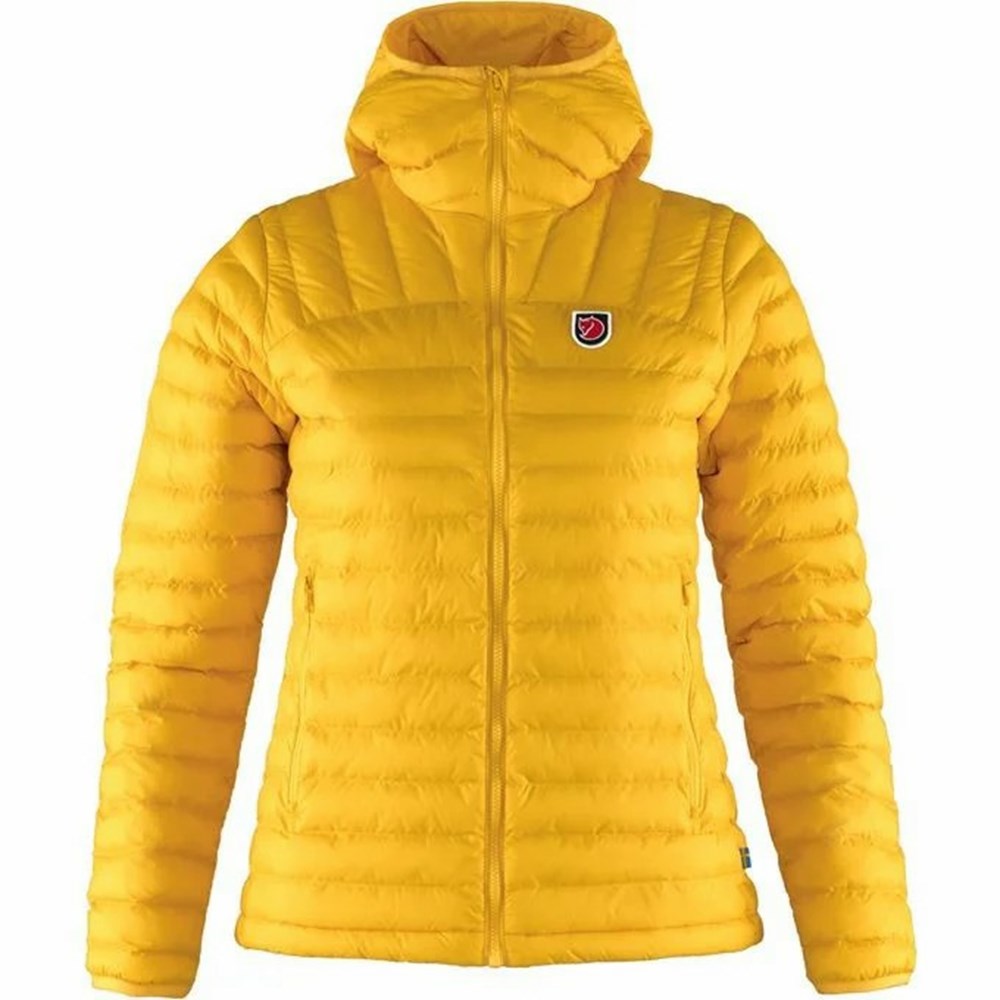 Fjallraven Kanken Expedition Women Trekking Jacket Yellow | OBAIDMC-49