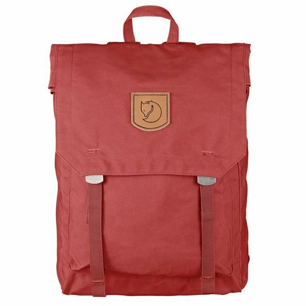 Fjallraven Kanken Foldsack No. 1 Women Backpack Red | LRDFTBN-76