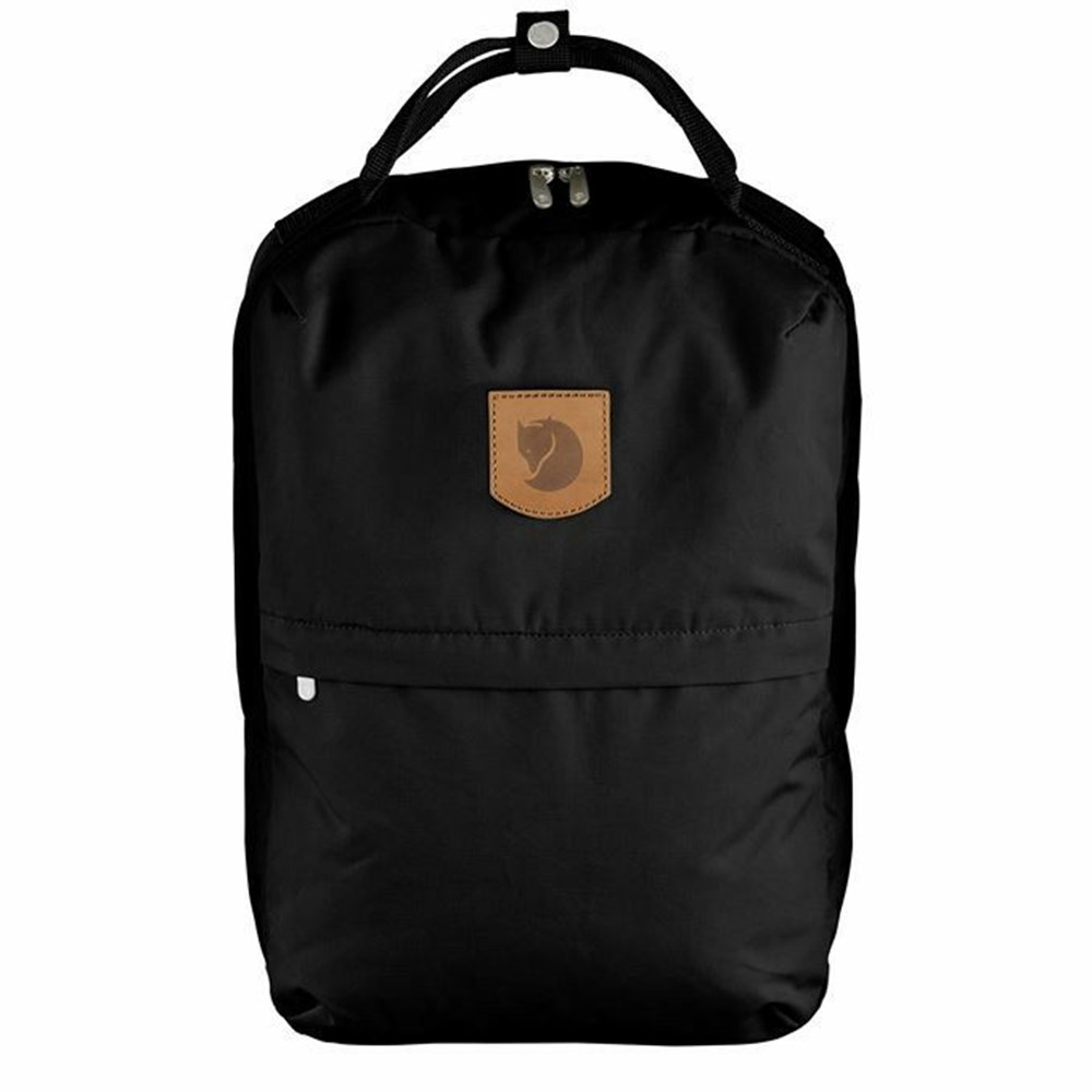 Fjallraven Kanken Greenland Men Backpack Black | SHYVCKQ-68