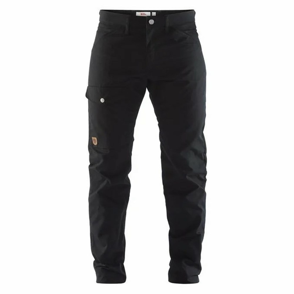 Fjallraven Kanken Greenland Men Outdoor Pants Black | DPCBFXI-89