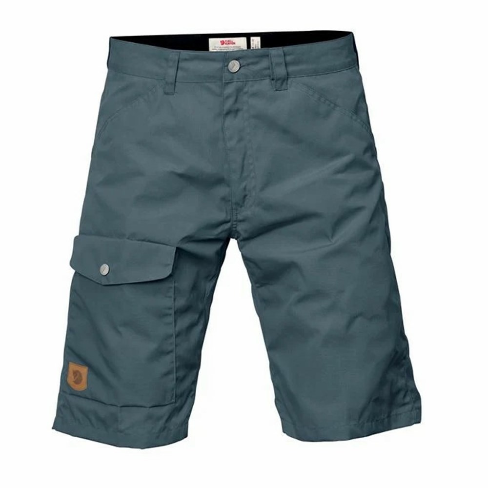 Fjallraven Kanken Greenland Men Shorts Blue | CPNBSEV-28